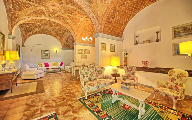 Villa Campogialli: Living Room