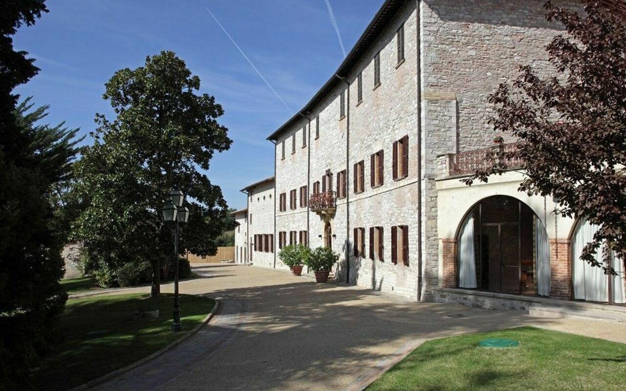 Villa Gubbio: Building Exterior, Garden, Outdoor