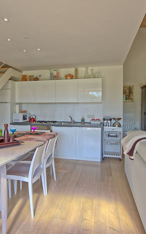 Capannino: Kitchen, Living Room