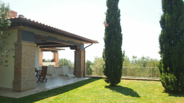 Villa dei Cipressi: Balcony / Terrace / Patio, Building Exterior, Garden, Outdoor