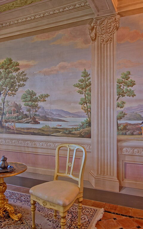 Villa Camaiore: Living Room