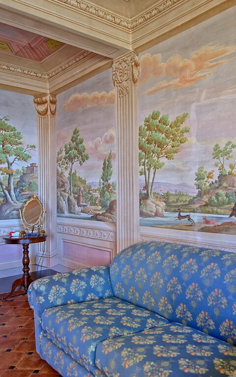 Villa Camaiore: Living Room