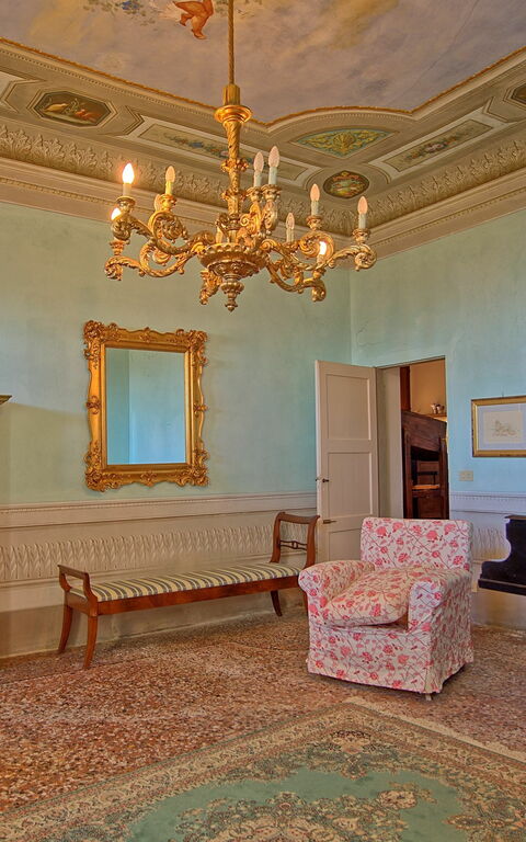 Villa Camaiore: Living Room