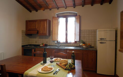 Accommodation La Valle 6: Dining Room, Kitchen