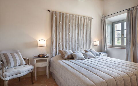 Accommodation La Valle 2 Castelfalfi: Bedroom