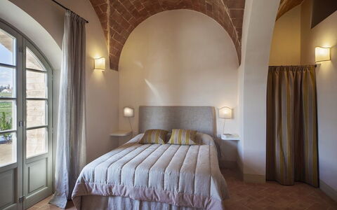 Accommodation La Valle 1 Castelfalfi: Bedroom