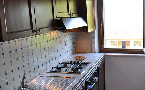 Accommodation Cetona: Kitchen