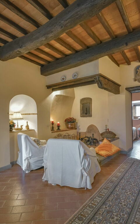 Villa Casalguidi: Kitchen, Living Room