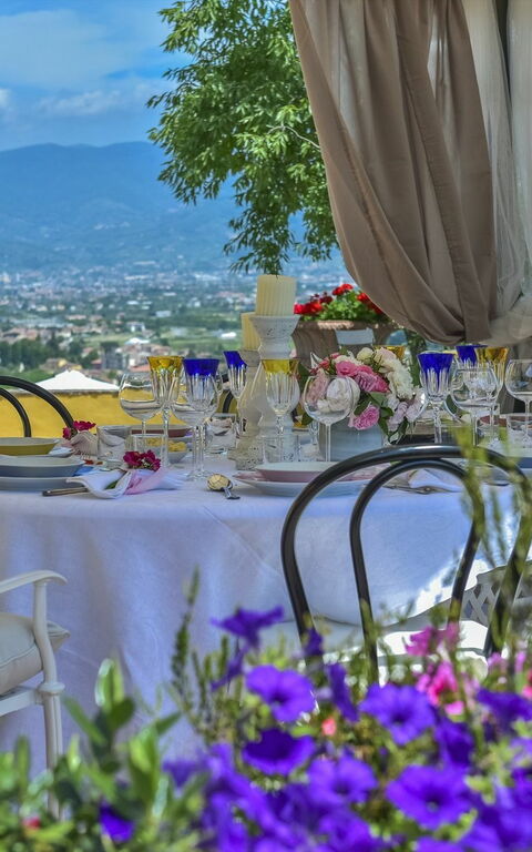 Villa Casalguidi: Balcony / Terrace / Patio, Garden, Outdoor