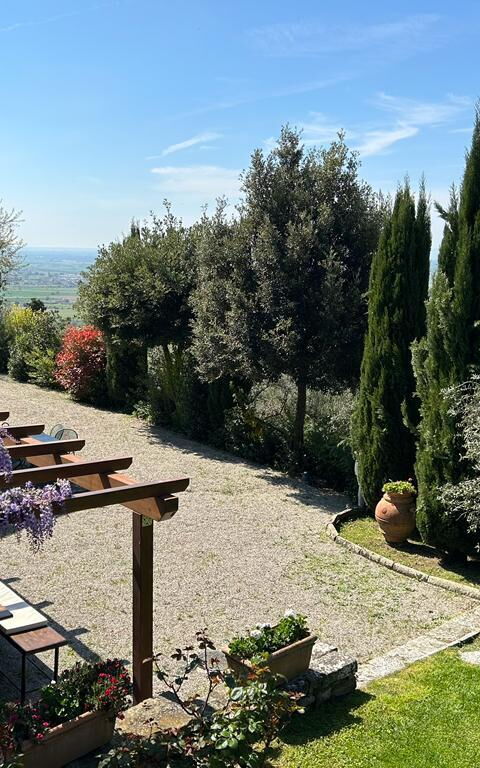 Antico Casale: Balcony / Terrace / Patio, Building Exterior, Garden, Outdoor, Scenic View