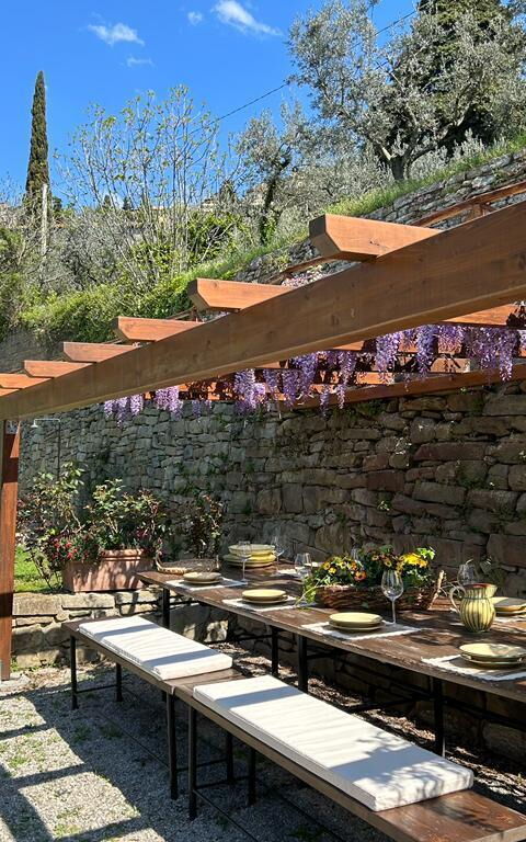 Antico Casale: Balcony / Terrace / Patio, Building Exterior, Garden, Outdoor