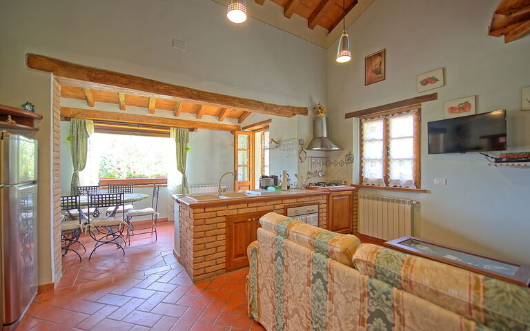 Villa Margherita Due: Dining Room, Kitchen, Living Room