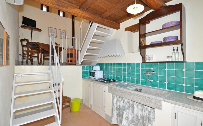 Accommodation Forno House: Dining Room, Kitchen, Living Room