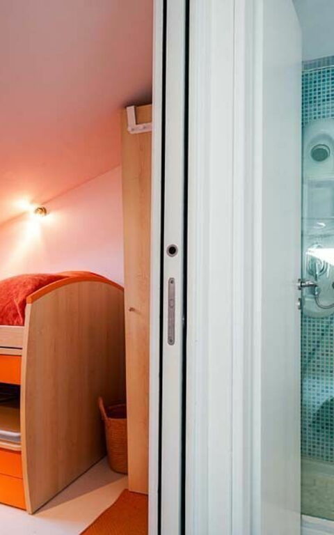 Cala Marina: Bathroom, Bedroom