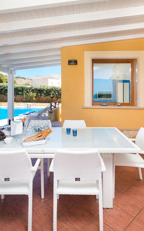 Afrodite: Balcony / Terrace / Patio, Outdoor, Pool