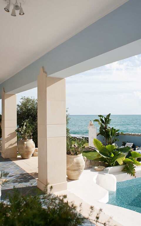 Villa Antares: Balcony / Terrace / Patio, Garden, Outdoor, Pool, Scenic View