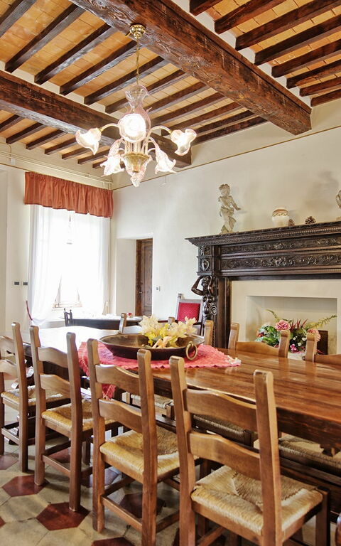Villa Capolona: Dining Room