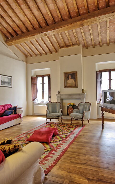 Villa Capolona: Living Room