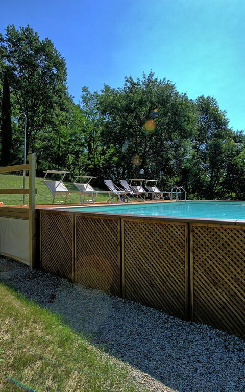 Casale Giotto: Garden, Pool