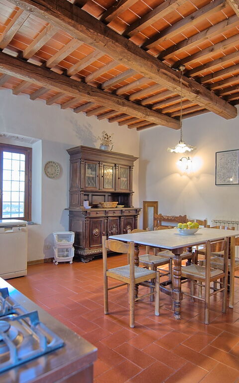 Casale Giotto: Dining Room, Kitchen
