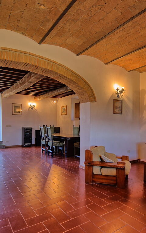 Casale Giotto: Dining Room, Living Room