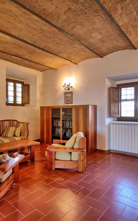 Casale Giotto: Dining Room, Living Room