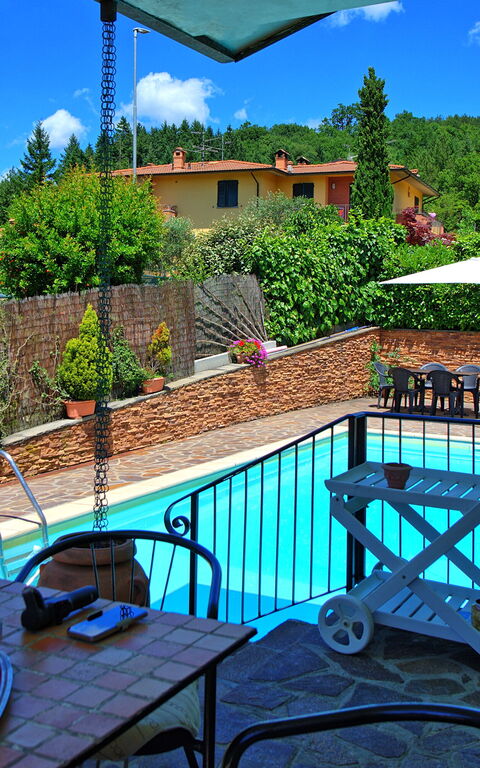 Villa Pratovecchio: Balcony / Terrace / Patio, Outdoor, Pool
