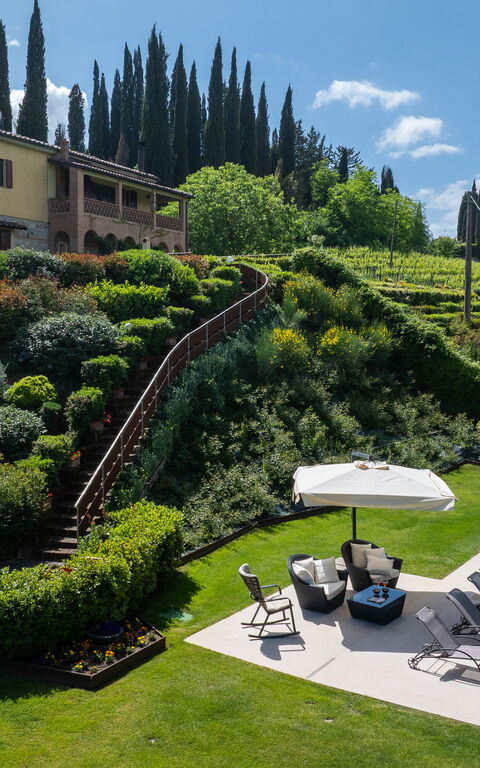 Villa Sabrina: Garden, Pool