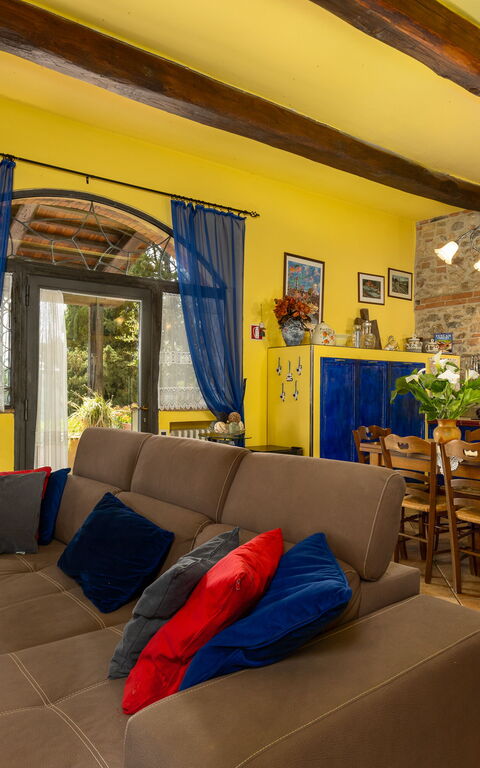 Villa Sabrina: Dining Room, Kitchen, Living Room