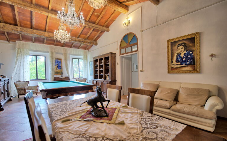 Villa Luciano: Living Room