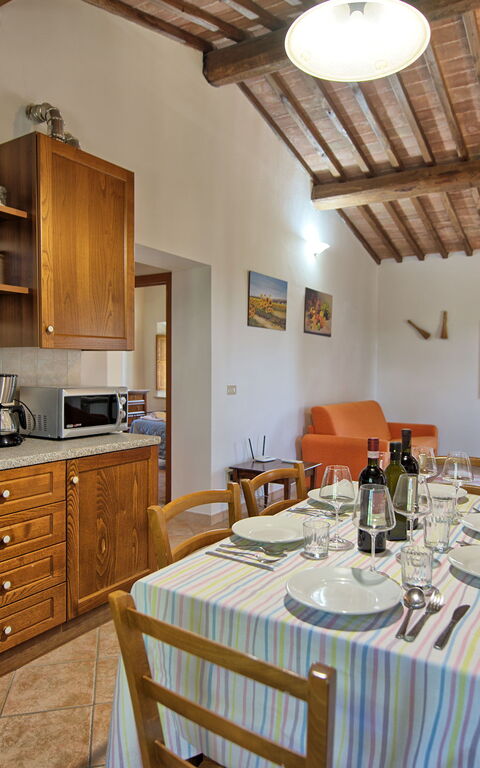 Villa Picchio: Dining Room, Kitchen, Living Room