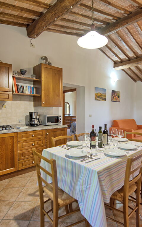 Villa Picchio: Dining Room, Kitchen, Living Room