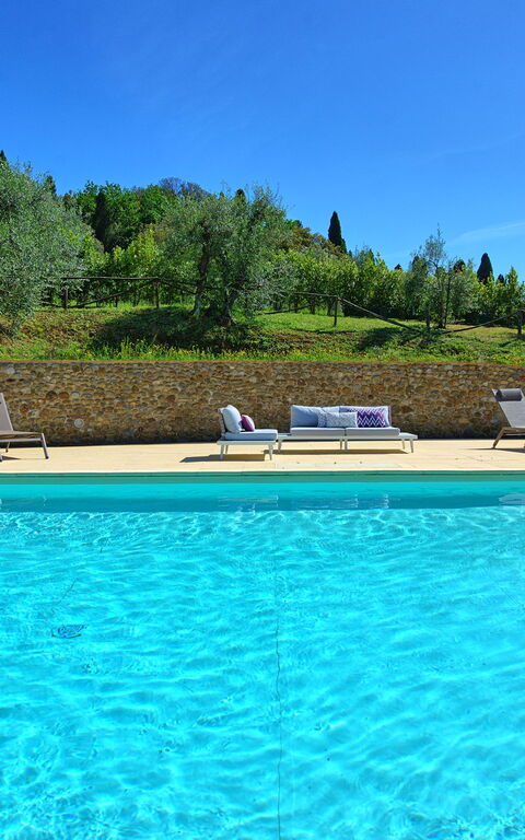 Villa Nora: Pool, Summer