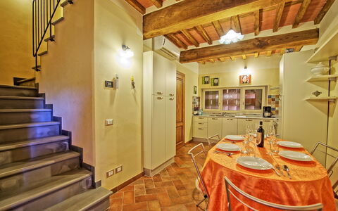 Accommodation Flavia 2: Dining Room, Kitchen