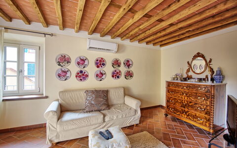 Accommodation Flavia 3: Living Room