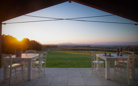 Accommodation Marcello: Balcony / Terrace / Patio, Outdoor, Scenic View, Summer