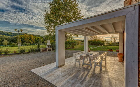 Accommodation Fornace 1: Building Exterior, Garden