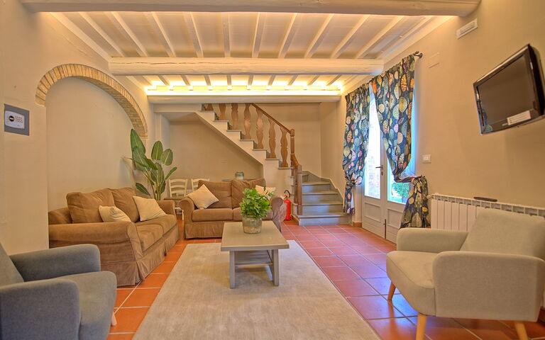 Accommodation Fienile: Living Room