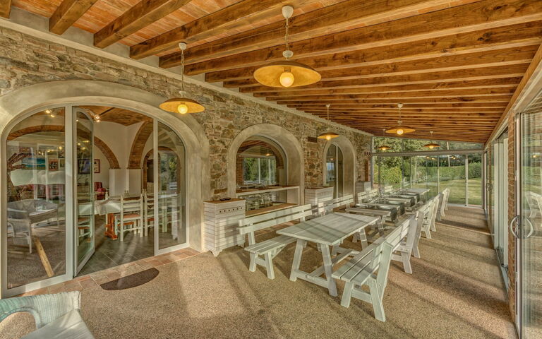 Accommodation Padronale: Dining Room