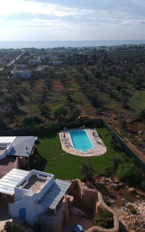 Trullo Torre Suda: Garden, Pool, Scenic View