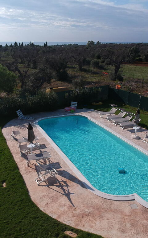Trullo Torre Suda: Garden, Pool, Scenic View