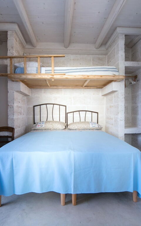 Trullo Torre Suda: Bedroom
