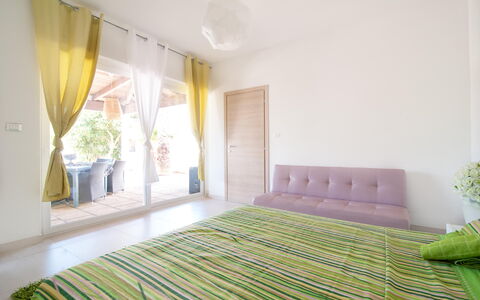 Accommodation Cotriero Crystal: Bedroom, Outdoor