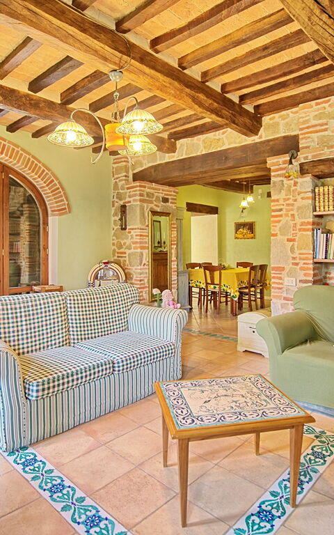 Villa Poggiospinoso: Living Room