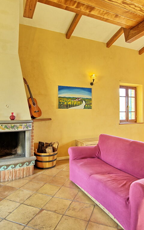 Villa Poggiospinoso: Living Room