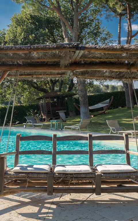 Villa Poggiospinoso: Garden, Outdoor, Pool