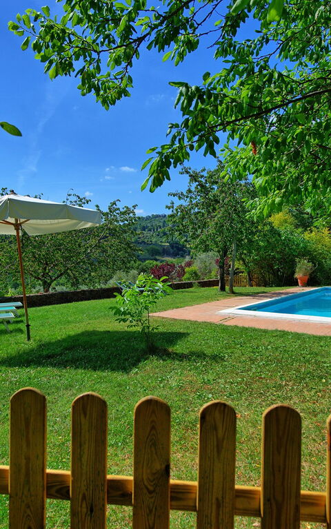 Villa Sarteano: Garden, Pool