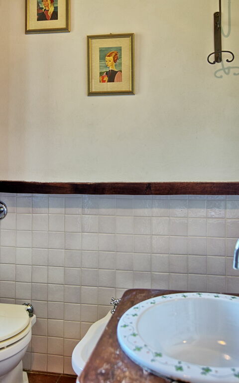Villa Sarteano: Bathroom
