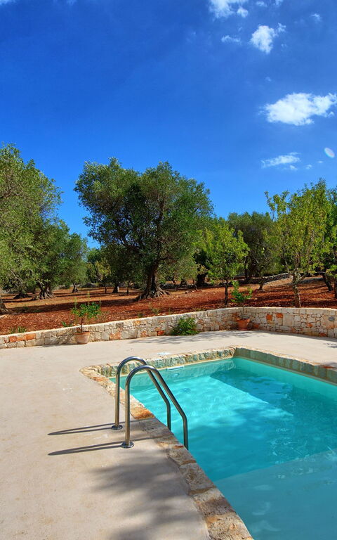 Trullo Pascarosa: Garden, Pool