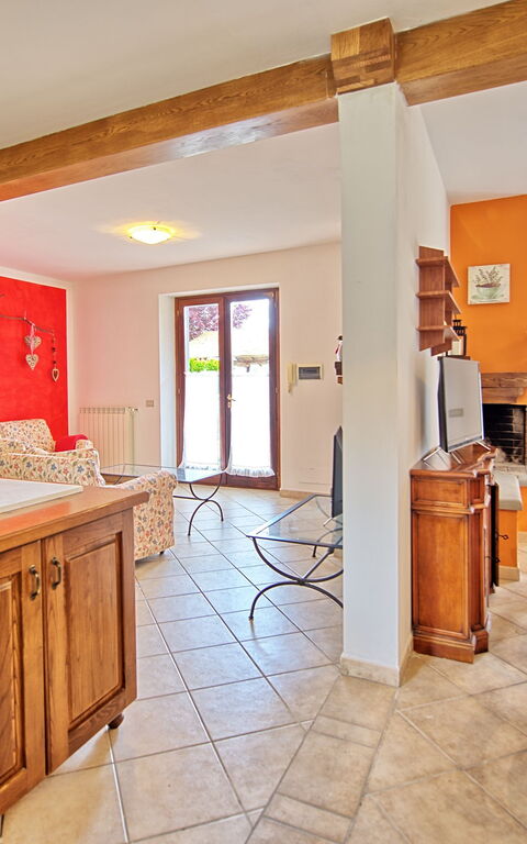 Casale Daniele: Dining Room, Kitchen, Living Room